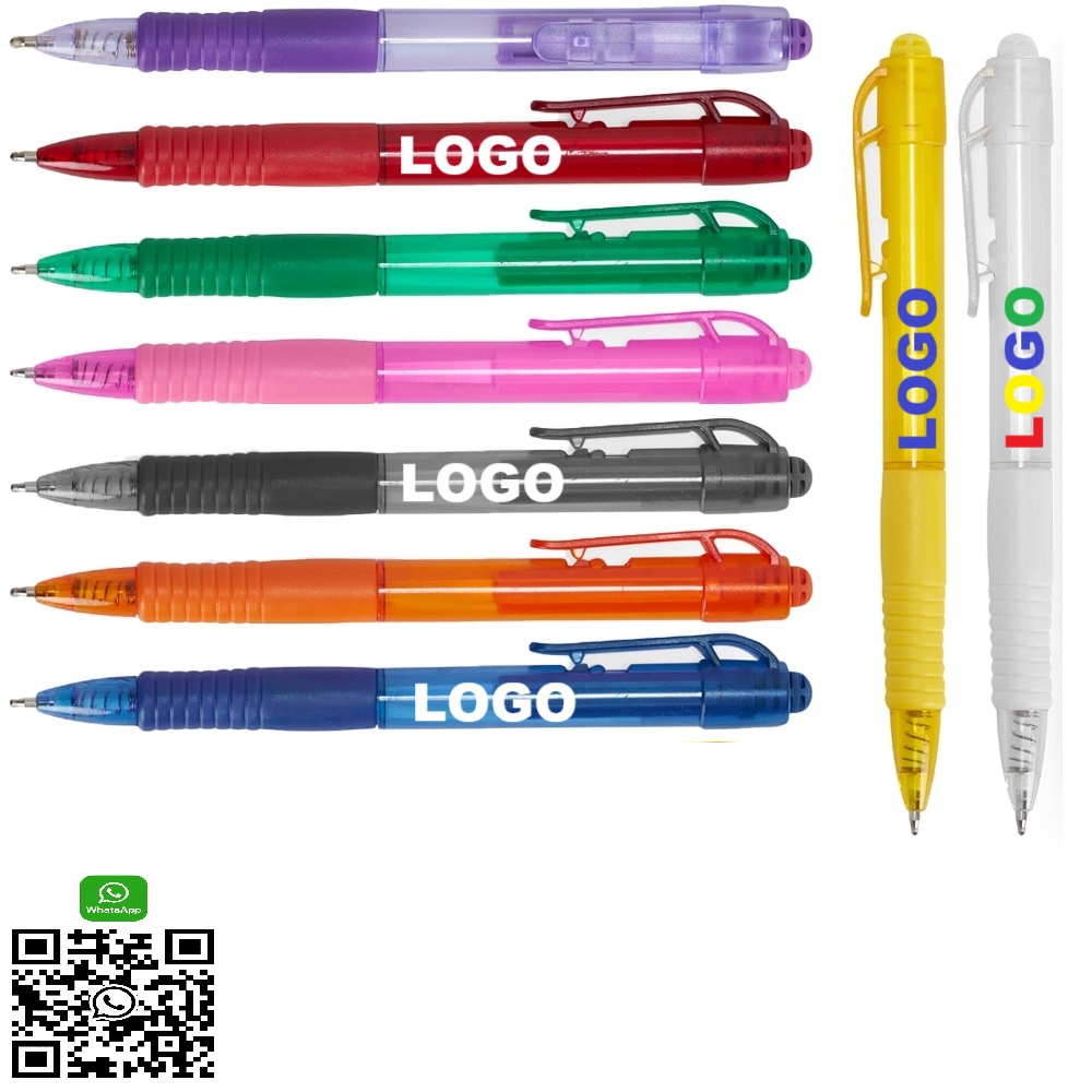 Caneta Plástica para brindes Promocionais