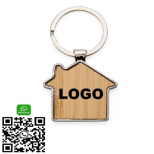 Chaveiro Metal Bambu