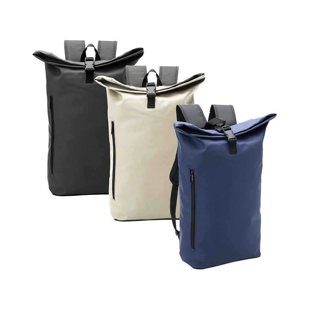 Mochila de Couro Sintético 26 Litros