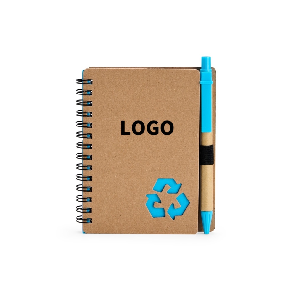 Caderno Ecológico com Caneta 10 X 13