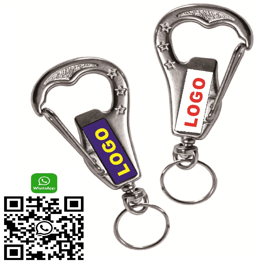 Chaveiros Gancho Abridor Personalizados Com Sua Logo