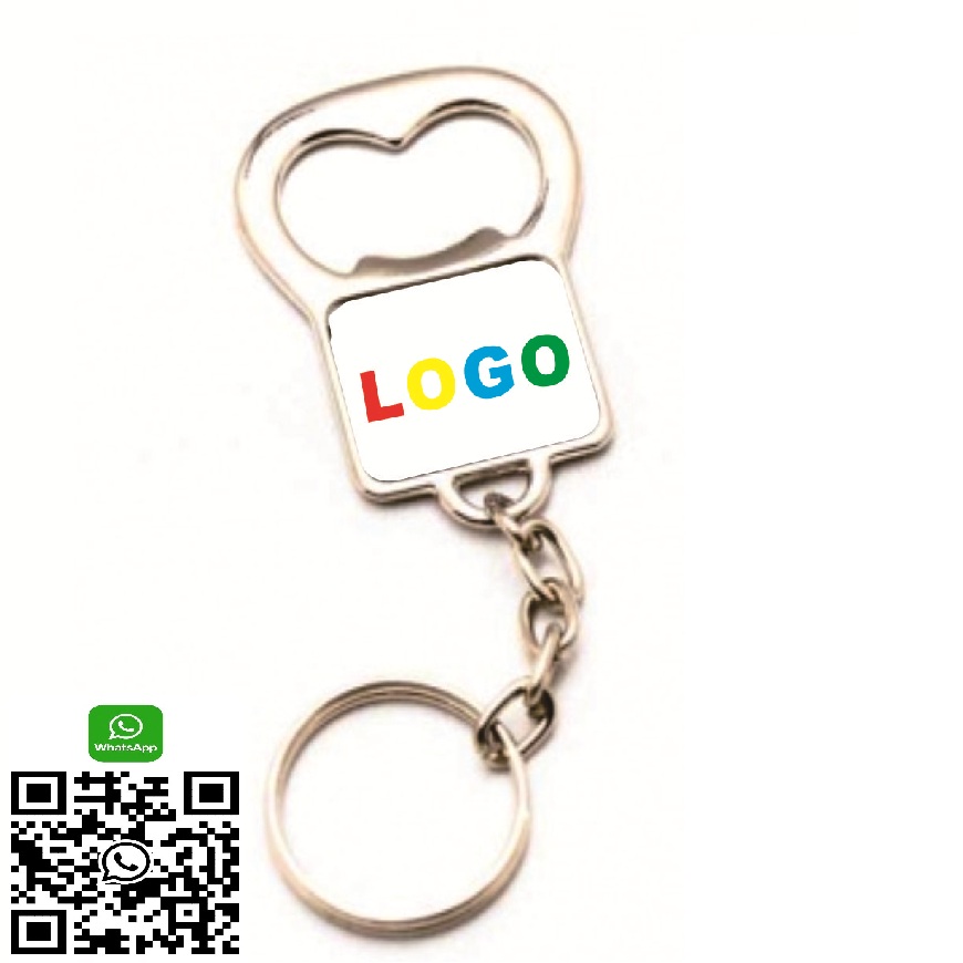 Brinde chaveiro abridor personalizado em metal