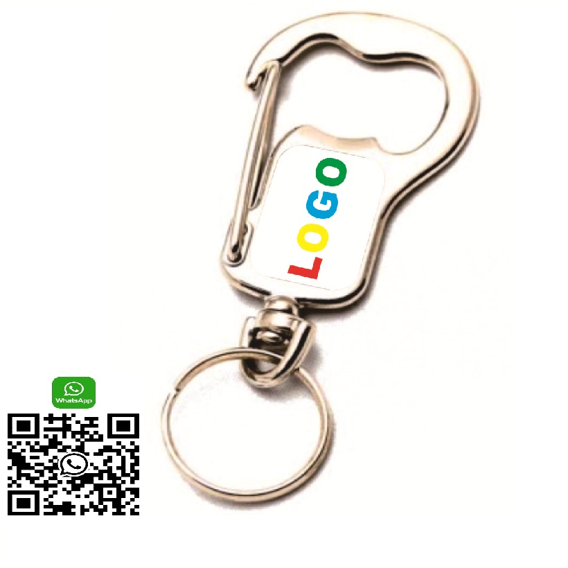 chaveiro metal abridor personalizado