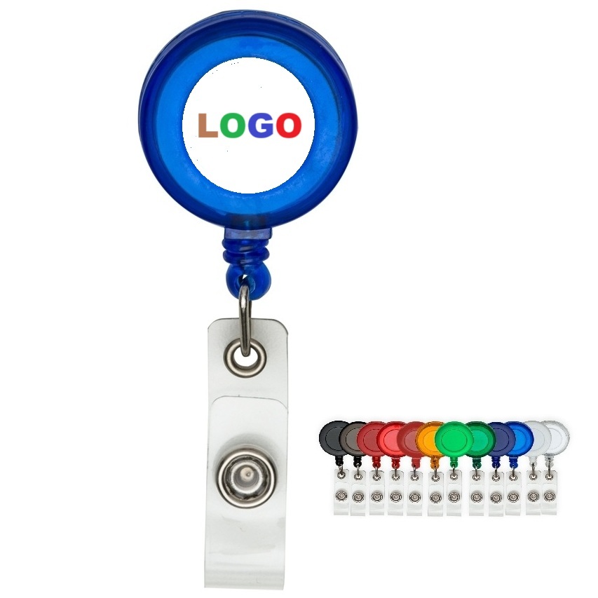 Porta Crachá Retrátil Personalizado